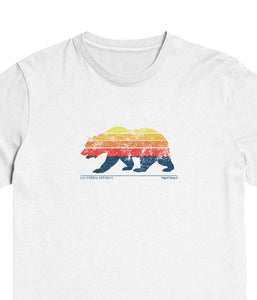 California Bear Sunset Tee