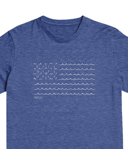 US Flag Icon Tee